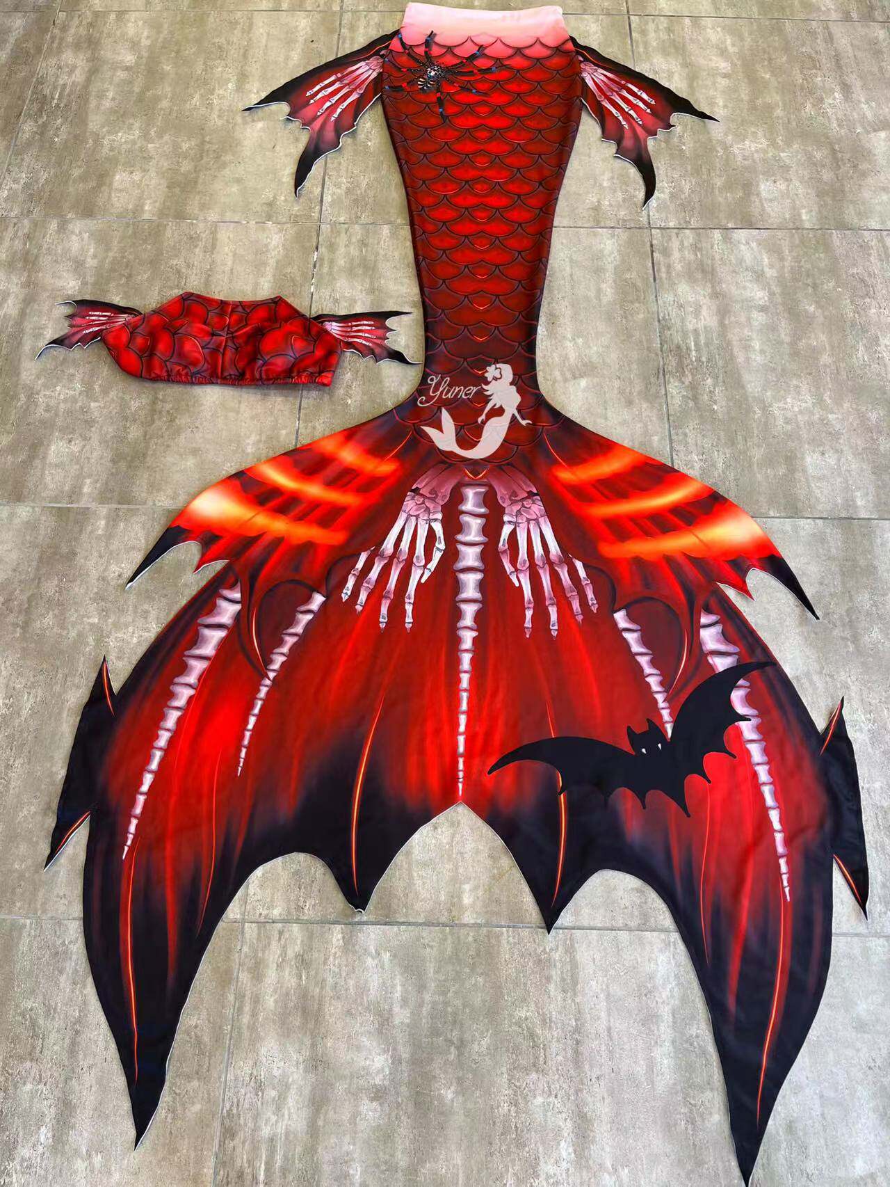 Aquarium & Marine Museum Ums - 오리지널 남녀 인어공주 물고기 꼬리 프리다이빙