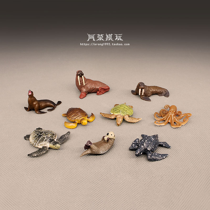 Aquarium Marine World - 해양 세계 동물 모델, 바다 사자