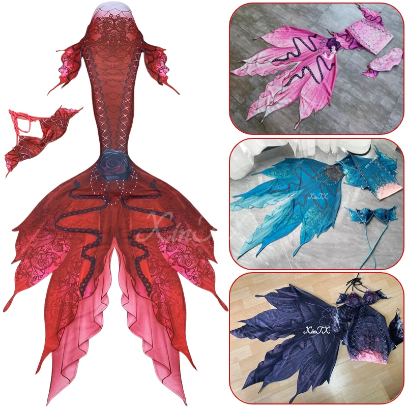 Aquarium & Marine Museum Ums - 인어 꼬리 다크 고딕 스타일 성인