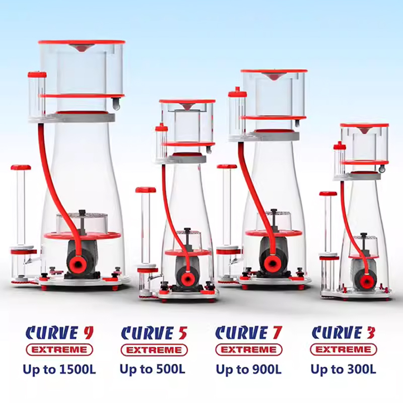 Marine Aquarium Protein Skimmer - 220-240V 50Hz 버블 매거스 커브 익스트림