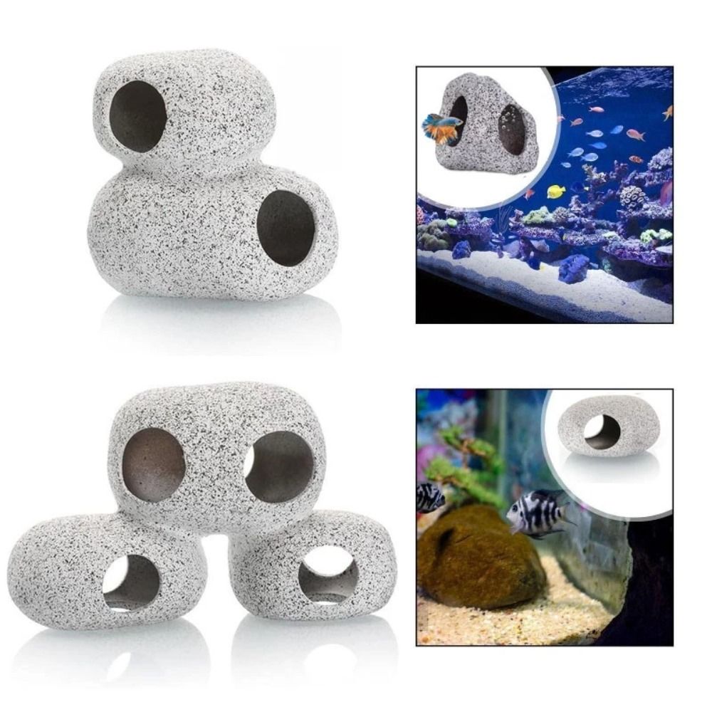 자연스러운 느낌의 자주색 점토 수족관 은신처 바위, 시 - Aquarium Marine Sand 리뷰 및 가격