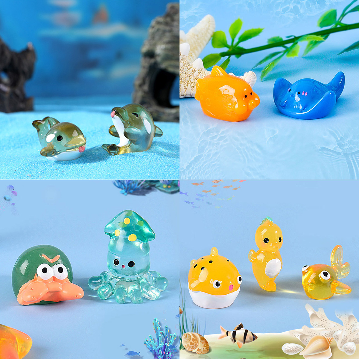 미니 해양 레진 동물들 작은 바다 동물 피규어 해양 미 - Marine Aquarium & Regional Centre Reviews 리뷰 및 가격