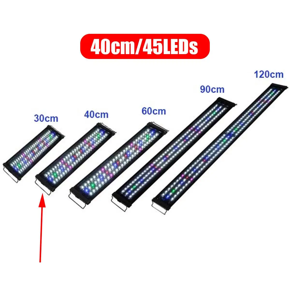 LED 수족관 조명, 멀티 컬러 풀 스펙트럼, 30-4 - Aquarium Marine Color 리뷰 및 가격