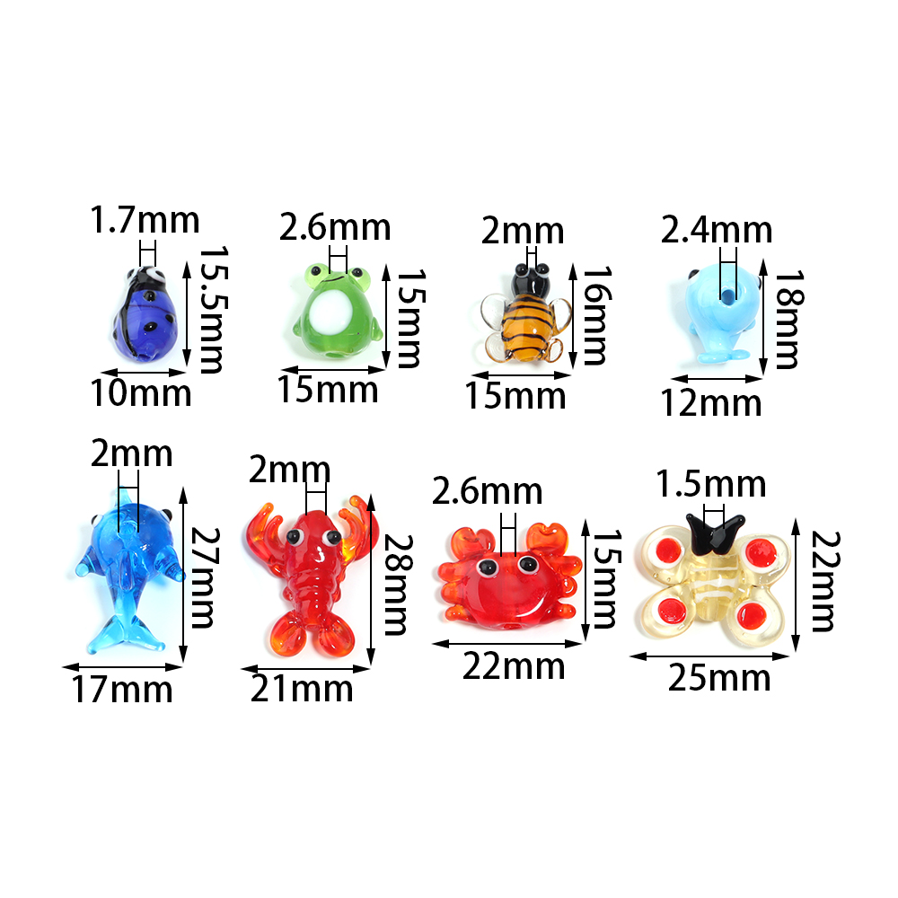 유리 펜던트 해양 동물 수족관 장식, 미니 피규어, 물 - Marine Aquarium Design 리뷰 및 가격
