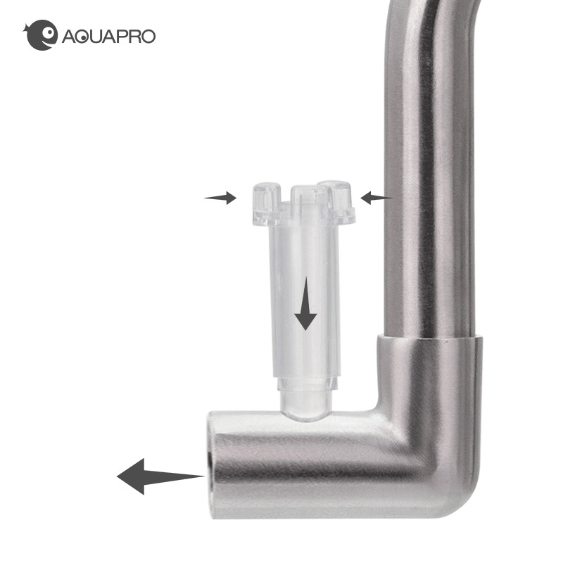 AQUAPRO 미니 스테인레스 스틸 유입 유출 스키머  - Marine Aquarium Uv Filter 리뷰 및 가격
