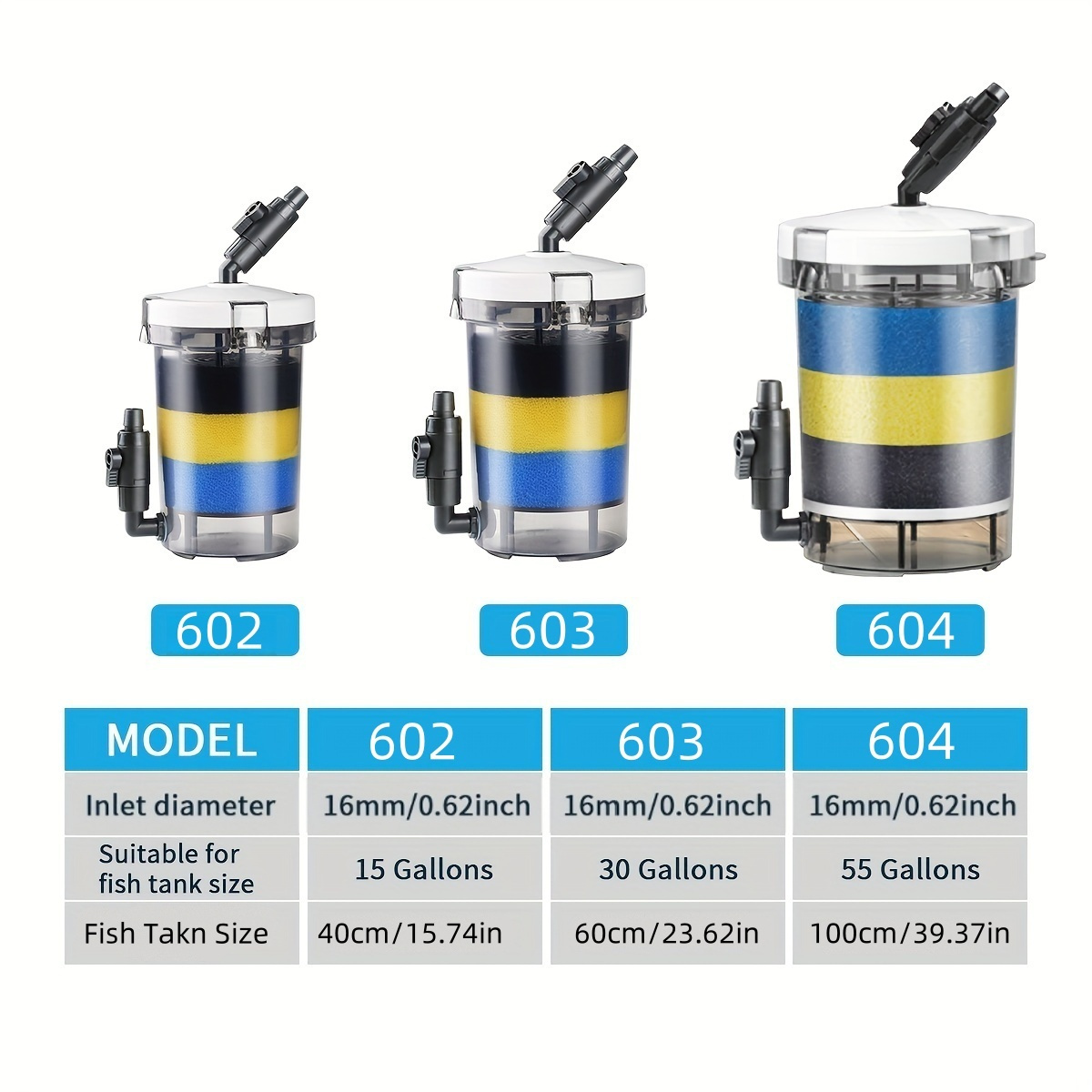 SUNSUN EW-602 EW-603 EW-604 무소 - Marine Aquarium Protein Skimmer 리뷰 및 가격
