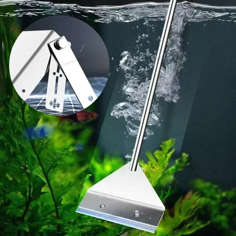 수조 청소 도구 평면 모래 조류 제거 이중 용도 유리  - Aquarium Marine Sand 리뷰 및 가격