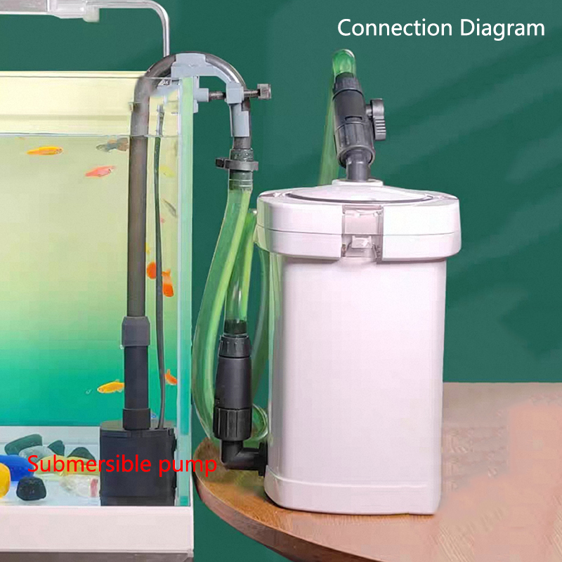HW-604 수족관 필터 버킷 어항용 저소음 외부 캐니 - Marine Aquarium Protein Skimmer 리뷰 및 가격