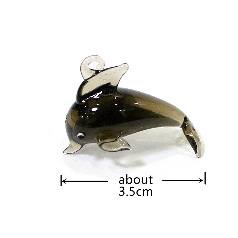 귀여운 돌고래 매력 유리 펜던트 소형 해양 동물 장식  - Marine Aquarium Design 리뷰 및 가격
