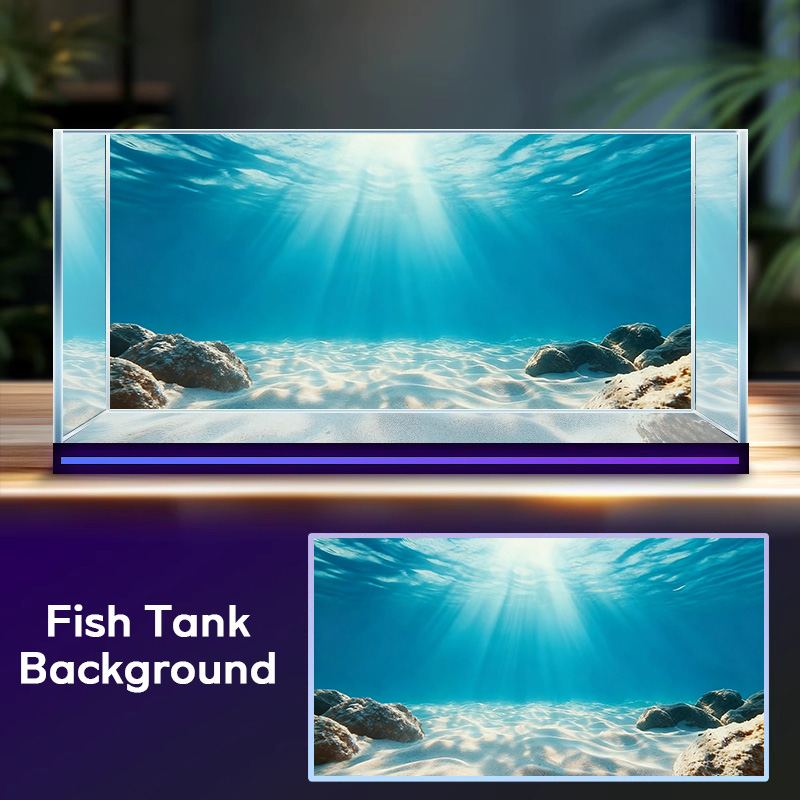 푸른 바다 투명 모래, 어항 배경 그림, 수족관 스티커 - Aquarium Marine Sand 리뷰 및 가격