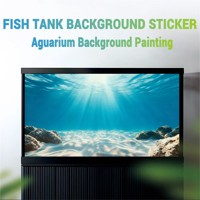 푸른 바다 투명 모래, 어항 배경 그림, 수족관 스티커 - Aquarium Marine Sand 리뷰 및 가격