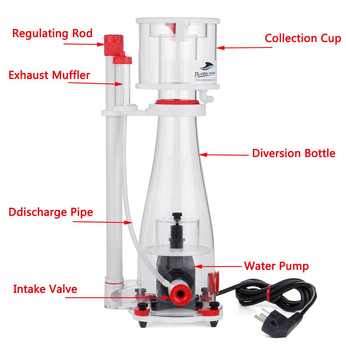 220V 버블 마구스 커브5 커브7 커브9 수족관 내부 - Marine Aquarium Protein Skimmer 리뷰 및 가격