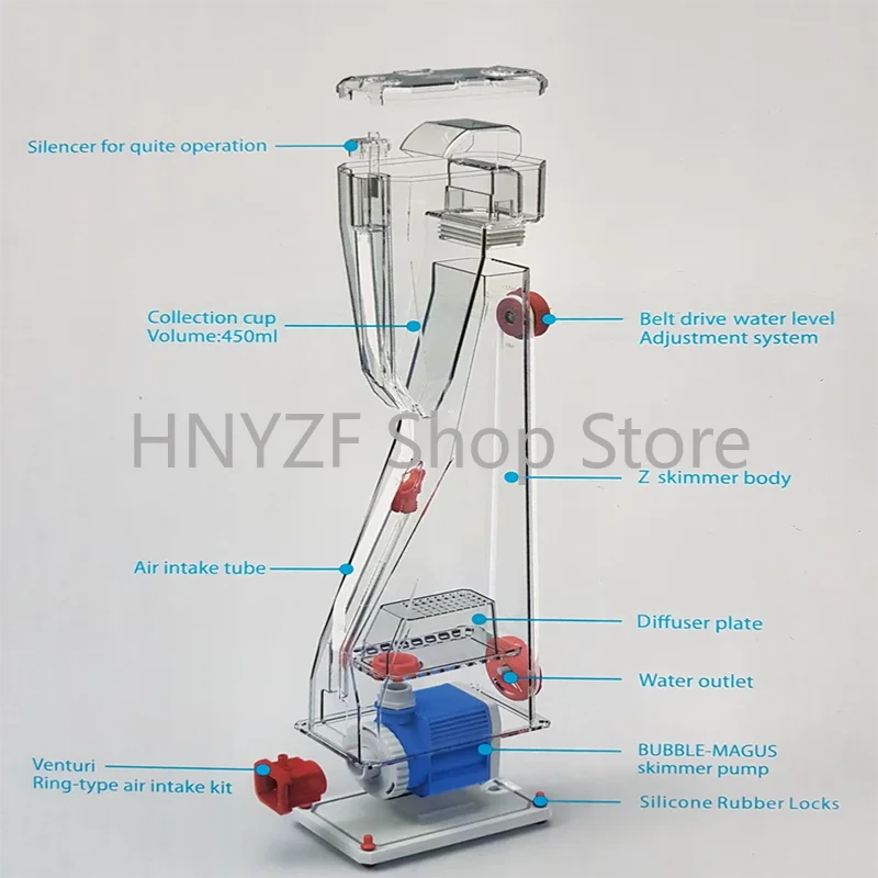 버블 마구스 Z5 Z6 Z7 Z8 내장형 수족관 프로틴 - Marine Aquarium Protein Skimmer 리뷰 및 가격