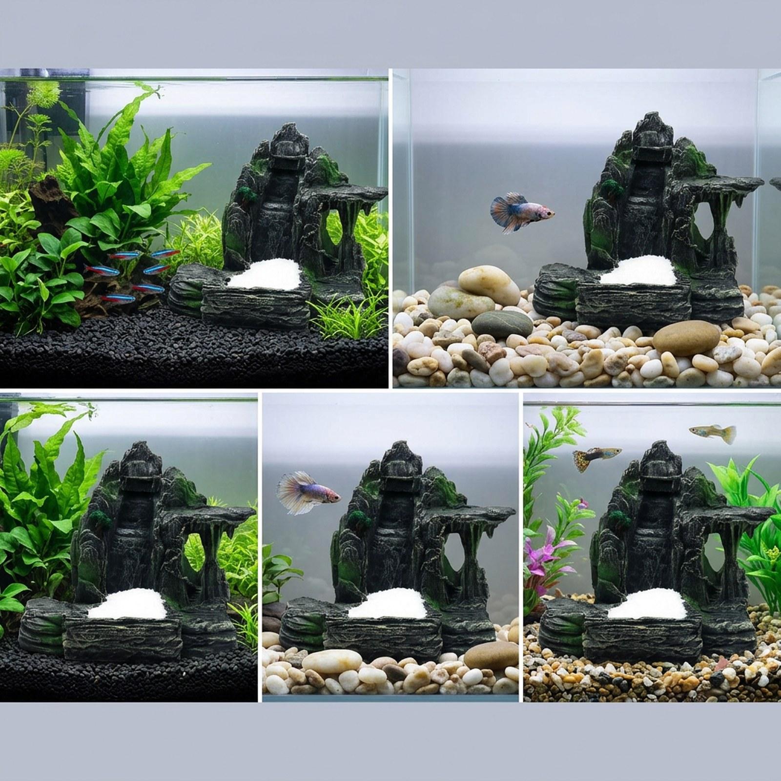 어항 액세서리 하드스케이프 다이나믹 수족관 장식 모래  - Aquarium Marine Sand 리뷰 및 가격