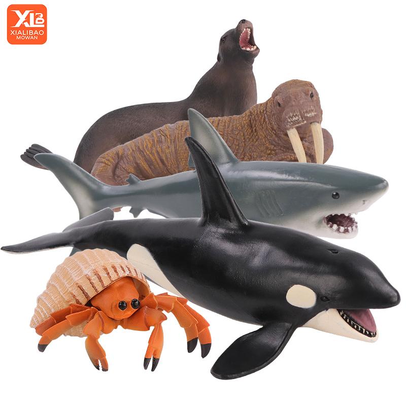 해양 생물 수중 세계 PVC 액션 피규어 세트 - 상어 - Aquarium Marine World 리뷰 및 가격