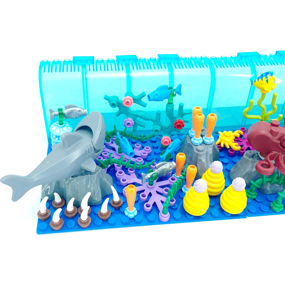 레고 수족관 장면 빌딩 블록과 호환 해양 동물 MOC  - Aquarium Marine World 리뷰 및 가격