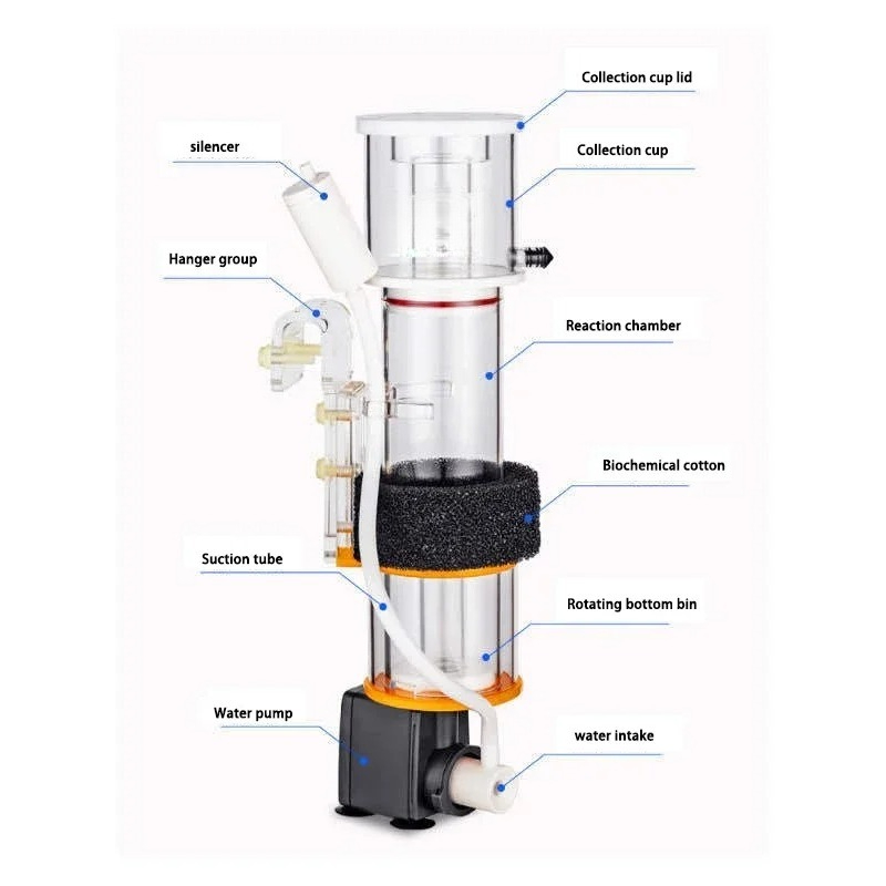 해수어항용 걸이형 단백질 스키머 정수기 SQ50 SQ7 - Protein Skimmer Hang On 리뷰 및 가격